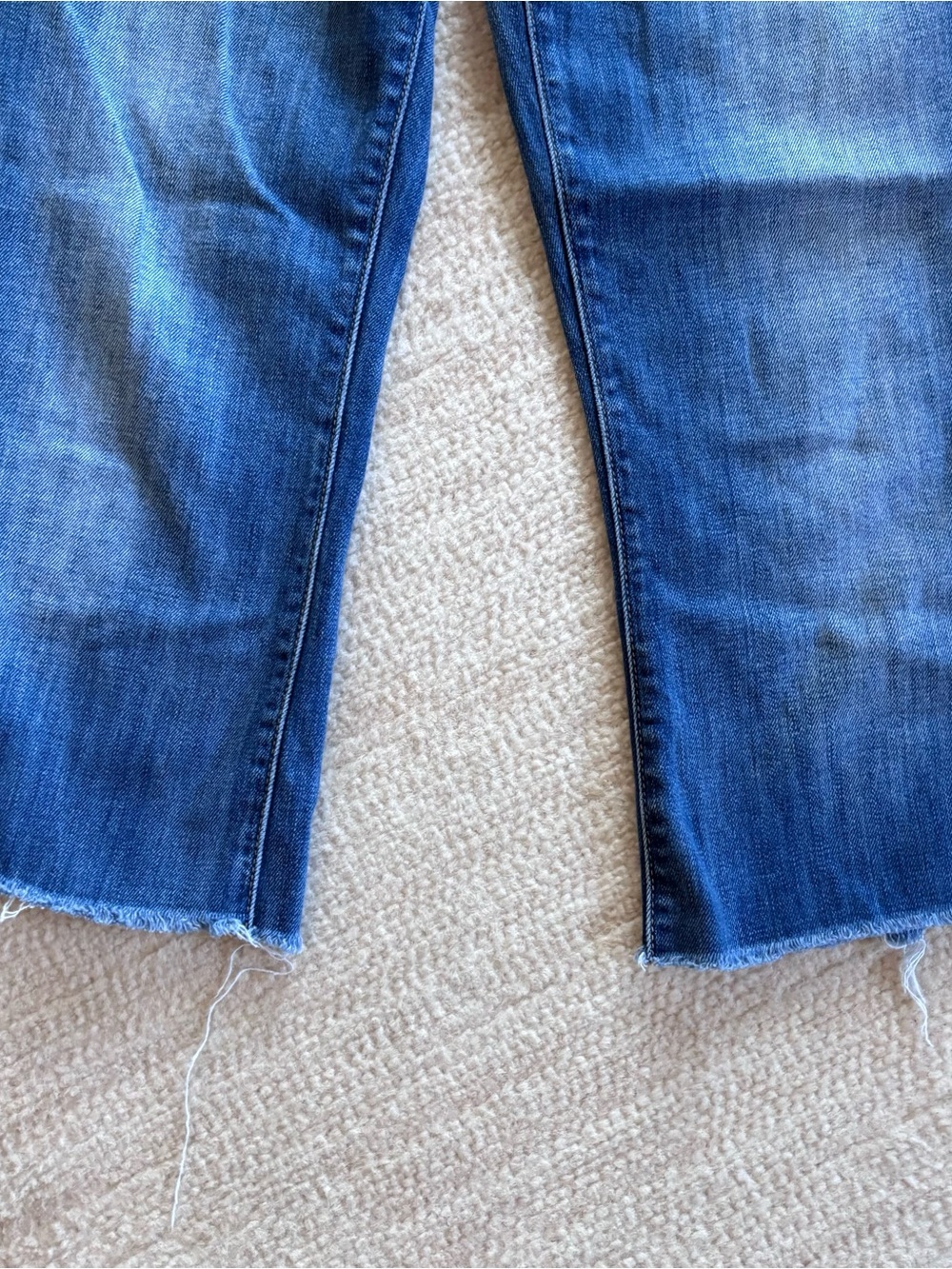 7 For All Mankind Kimmie Women's Dark Blue Capri Cropped Jeans - Picture 5 of 9
